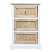 Kommode JAM-K87 FSC-zertifiziert Rattan 63x40x28cm