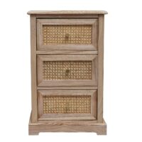 Kommode JAM-K87 FSC-zertifiziert Rattan 63x40x28cm