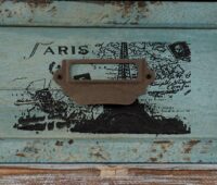 Kommode Murcia Shabby-Look 75x48x36cm