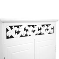 Kommode Nostalgie weiss Antiklook