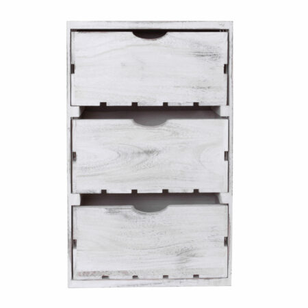 Kommode Shabby-Look Vintage ~ weiss