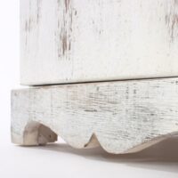 Kommode Shabby-Look Vintage ~ weiss