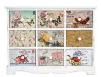 Kommode Venlo Vintage 9 Schubladen