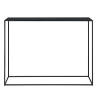 Konsolentisch Malvarrosa 92x115x32 cm Kratzfest Metall Schwarz