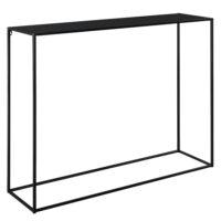 Konsolentisch Malvarrosa 92x115x32 cm Kratzfest Metall Schwarz