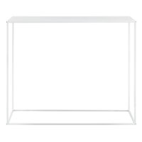 Konsolentisch Aiora 95x110x32cm Metall Weiss