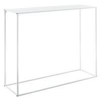 Konsolentisch Aiora 95x110x32cm Metall Weiss