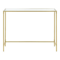 Konsolentisch Alajärvi 100x35x80cm Goldfarben