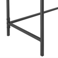 Konsolentisch Alajärvi 100x35x80cm Schwarz