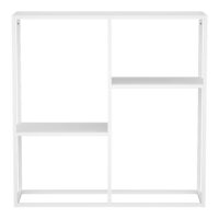 Konsolentisch Strömstad mit 3 Ablagen Weiss