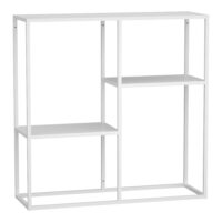 Konsolentisch Strömstad mit 3 Ablagen Weiss