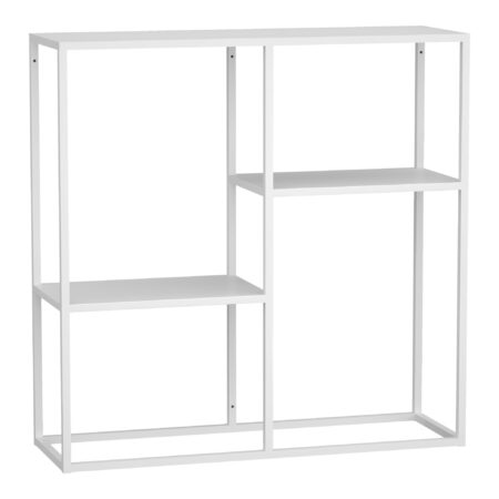 Konsolentisch Strömstad mit 3 Ablagen Weiss