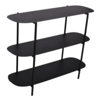 Konsolentisch Enebakk 70x90x32cm Schwarz matt