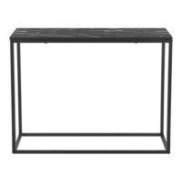 Konsolentisch Kittilä 80x100x30cm Schwarz Marmoroptik