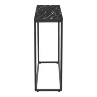 Konsolentisch Kittilä 80x100x30cm Schwarz Marmoroptik