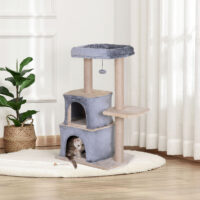 Kratzbaum Katzenbaum Kletterbaum Sisalsäule Sisal 60x40x92cm