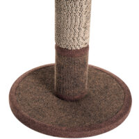 Kratzstamm Katzenbaum Spielbaum Braun 30x30x46cm