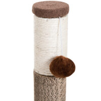 Kratzstamm Katzenbaum Spielbaum Braun 30x30x46cm