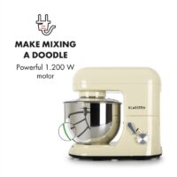 Küchenmaschine 1200 WATT 5 Liter ~ creme