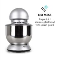 Küchenmaschine 1200 WATT 5 Liter ~ silber