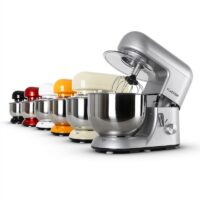 Küchenmaschine 1200 WATT 5 Liter ~ silber