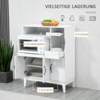 Küchenschrank Sideboard Buffet 84 cm x 39 cm x 109 cm