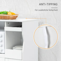 Küchenschrank Sideboard Buffet 84 cm x 39 cm x 109 cm