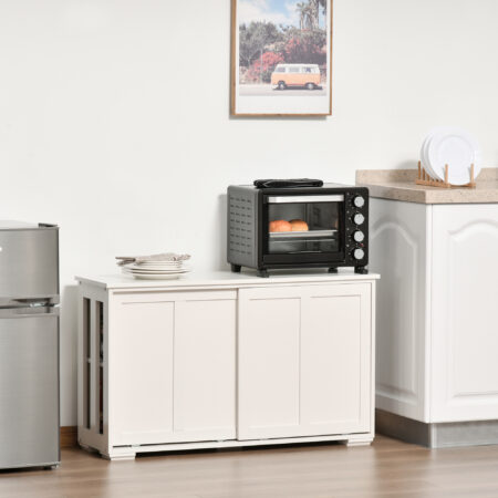 Küchenschrank Sideboard mit Schiebetüren Kommode