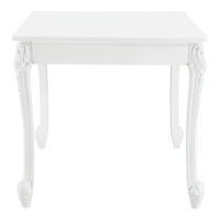 Esstisch Lüneburg 80x80x76 cm Landhausstil Weiss