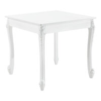 Esstisch Lüneburg 80x80x76 cm Landhausstil Weiss