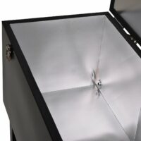 Kühlbox mit Tischkicker Tischfussball 65L Mobil mit Rollen