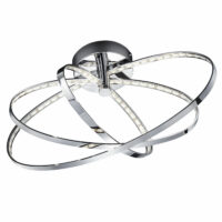 LED-Deckenleuchte  3 Ringe oval