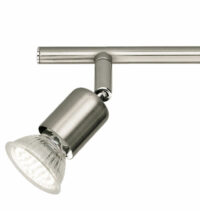 LED Deckenspot Deckenlampe nickel matt incl. Leuchtmittel ~ 4 flammig