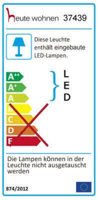 LED-Hängeleuchte Deckenleuchte Pendelleuchte Kristallglas ~ 8W