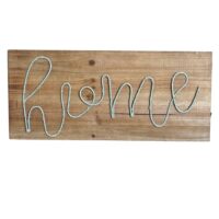 LED-Holzschild mit Beleuchtung ~ 28x62x3cm