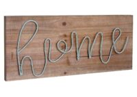 LED-Holzschild mit Beleuchtung ~ 28x62x3cm