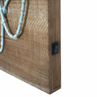 LED-Holzschild mit Beleuchtung ~ 28x62x3cm