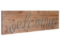 LED-Holzschild mit Beleuchtung ~ 28x88x3cm