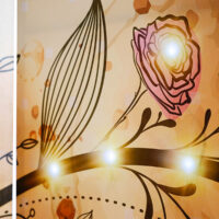 LED-Paravent 180x160cm ~ Light up