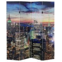 LED Paravent New York 180x160cm ~ 28 LEDs