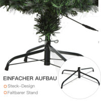 LED Weihnachtsbaum mit  130 Spitzen Ø45x120Hcm