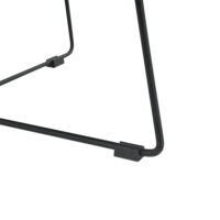 Couchtisch Nelson Ø 60 cm Polster Grau/Schwarz