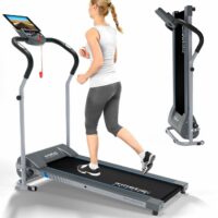 Laufband Klappbar 10 km/h  LCD Display Puls 120kg