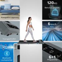 Laufband für /unter Schreibtisch Flat Walk 6km/h 120kg