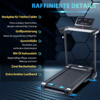 Laufband klappbar mit 12 Programmen