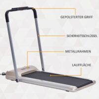 Laufband mit LCD Display faltbar 1-10km/h