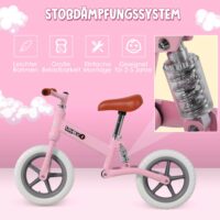 Laufrad Lauffahrrad Kinderlaufrad mit Stossdämpfer