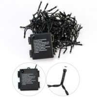 Lichterkette Weihnachten Warmweiss 6m Timer