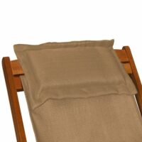 Liegestuhl Deckchair Akazienholz Campingstuhl Dune