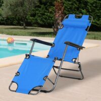 Liegestuhl Hochlehner Gartenstuhl Campingsessel